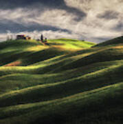 Tuscany Sweet Hills. Poster