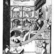 Tycho Brahe's Mural Quadrant Poster