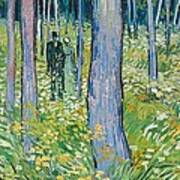 vincent van gogh undergrowth with two figures