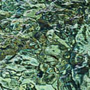 Underwater Rocks - Adriatic Sea Poster