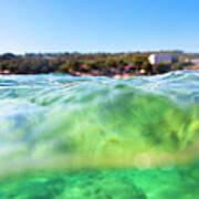 Underwater  Water Surface Shot Poster