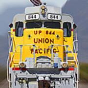 Union Pacific 844 On The Move Poster