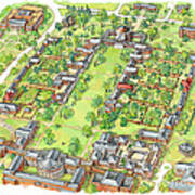 University Of Virginia Academical Village Poster