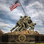 Usmc Iwo Jima Memorial Poster