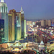 Vegas Skyline Poster