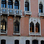 Venetian Gothic Building Poster