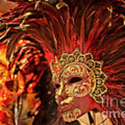 Venetian Masks Poster