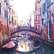 Venetian Reflections Poster