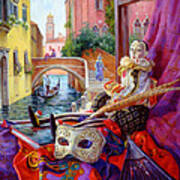 Venetian Window Poster