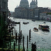 Venice Grand Canale Italy Summer Poster
