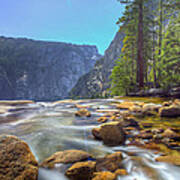 Vernal Falls Overlook Poster