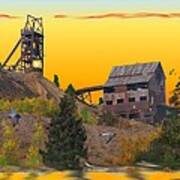 Victor Colorado Gold Mine Poster