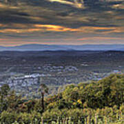 View From Carters Mountain Poster
