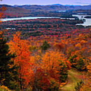 View From Mccauley Mountain Ii Poster