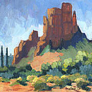 View Of Cathedral Rock Sedona Poster