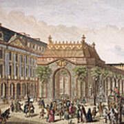 View Of The Place De Louis Le Grand Poster