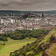 View To Edinburgh Poster