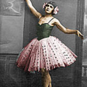 Vintage Ballerina Poster