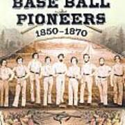 Vintage Baseball Pioneers Baseball Poster Poster