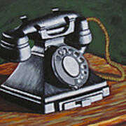 Vintage Phone 2 Poster