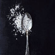 Vintage Spoon And Flour Poster