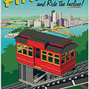 Pittsburgh Poster - Incline Poster