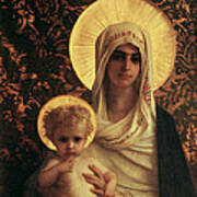 Virgin And Child Poster