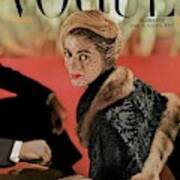 Vogue Cover Featuring Carmen Dell'orefice Poster