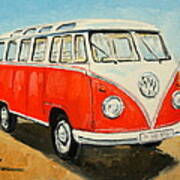 Vw Transporter T1 Poster