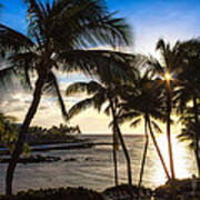 Waikoloa Sunset Poster