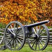 War Thunder - Hardaway Alabama Artillery - 3-inch Whitworth Gun 2a Oak Hill Autumn Gettysburg Poster
