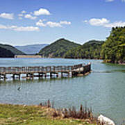 Watauga Lake Tennessee - Fishing Pier Poster