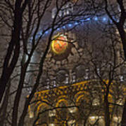 Water Tower At Night 1 Poster