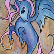 Whimsical Unicorn Poster