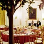 White House State Dining Room Poster