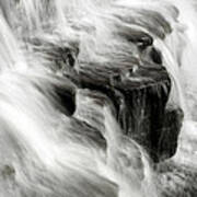 Abstract Waterfall Poster