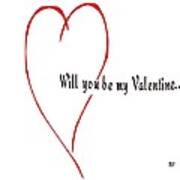 Will You Be My Valentine? Poster