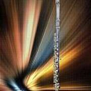 Wind Instrument Music Flute Photograph In Color 3301.02 Poster