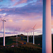 Wind Turbines Poster