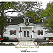 Windermere Town Hall Poster