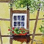 Window  Alsace Poster