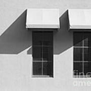 Window Awnings Shadows Poster