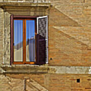 Window Shadow Of Tuscany Poster