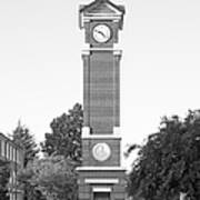 Winston- Salem State University Clock Tower Poster