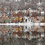 Winter View Of Saint Moritz Poster