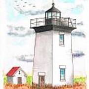 Wood End Lighthouse - Massachusetts Poster