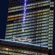 World Trade Center Mast Reflection Poster