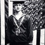 Wwi American Navy Sailor Poster