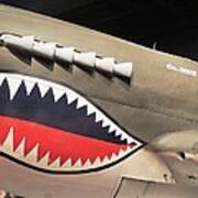 Wwii Shark Poster