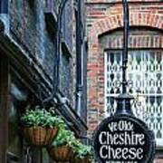 Ye Olde Cheshire Cheese Pub Poster